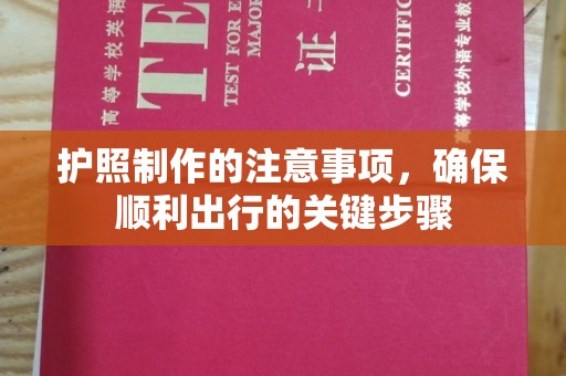 沙依巴克护照制作的注意事项，确保顺利出行的关键步骤